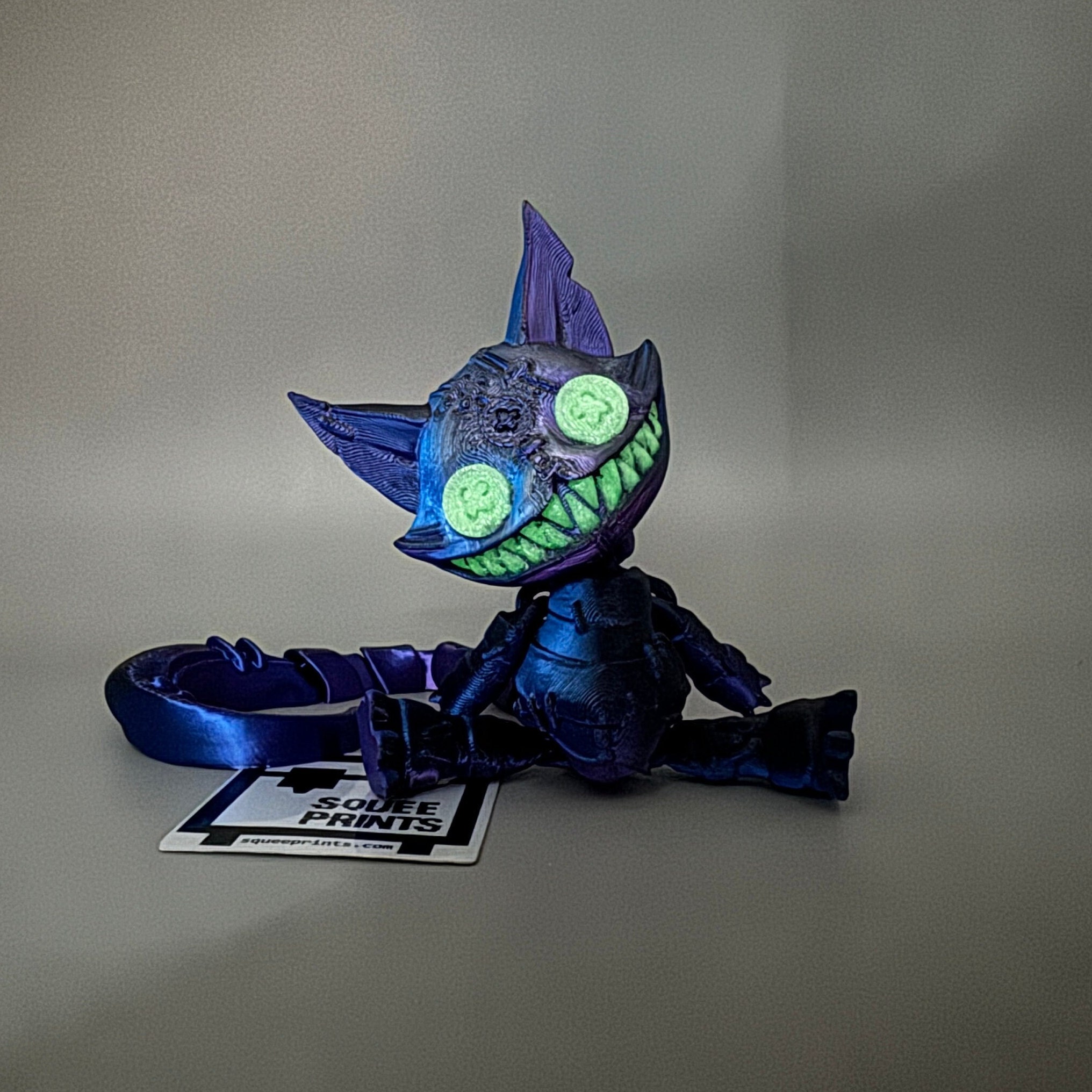 Creepy Cheshire Cat | Alice in Wonderland | Glow in the Dark - Etsy