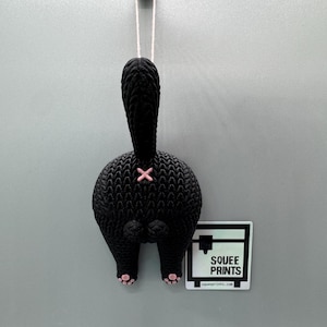 Knitted Cat Butt | Ornament | Christmas | 3D Printed