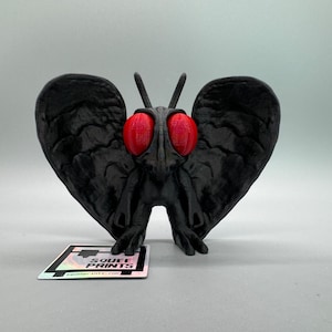 Mothman Figure | Cryptid Collectible | 3D Printed