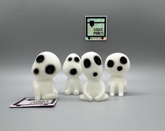 Haunted Kodama | Japanese Spirits  | Hand Painted | Glow in the Dark