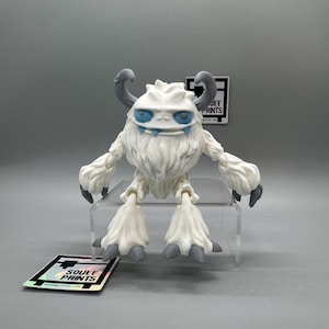 Yeti | Abominable Snowman | Cryptid Figurine | Glow in the Dark