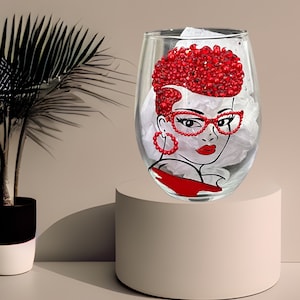 Bling Wine glass
