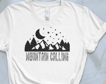 Camping T-Shirt, Camping Gift, Camper Shirts, Hiking Shirt, Hiking T-Shirt, Adventure Shirt, Outdoor T-Shirt