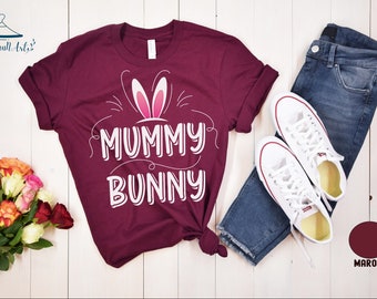 easter t-shirt, easter bunny and carrot, easter shirt for women, easter tee, cute easter bunny shirt