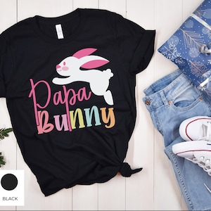 Papa Bunny Easter T-Shirt, Papa of the Bunnies Shirt, Easter Shirt for Men, Funny Easter Gift for Dad, Grandpa Easter