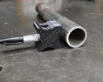 Tubing Pipe Centerline Marker Tool Sharpie