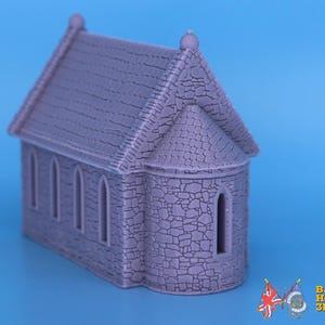 Capilla - Impresa en 3D para juegos de guerra históricos y dioramas.
