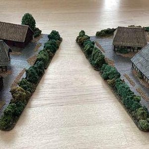 North German Village Set - Napoleonic and 19th Century Terrain - Multiple Scales
