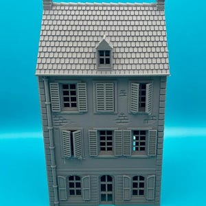 Cafe De Normandie: impresiones 3D de alto nivel de detalle para juegos de guerra, dioramas, coleccionistas y trenes modelo de 6 mm a 75 mm