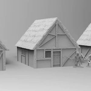 Sächsische Häuser - Wargaming in 15 mm, 20 mm, 1/72, 28 mm, 40 mm, 54 mm