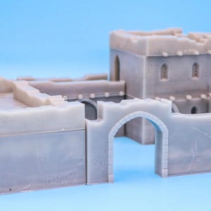 Rural Compound - 3D Printed for Histotical Wargaming & Dioramas.