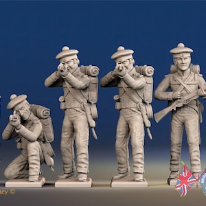 Caricamento e sparo del tappo di foraggio del 95° fucile - Stampato in 3D per wargame storici e diorami.