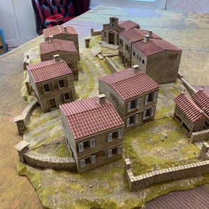 Peninsular War Spanish and Portuguese Village - Terrain Set - Multiple Scales