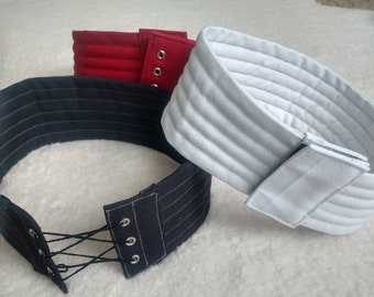 Mandalorian Girth Belt (Top Stitching Accents)