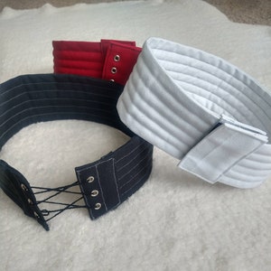 Mandalorian Girth Belt (Top Stitching Accents)