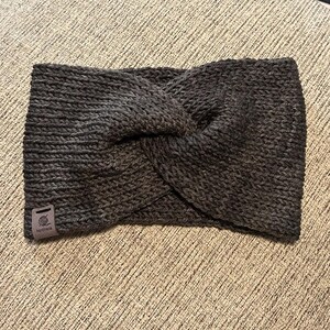 Charcoal Ear Warmer