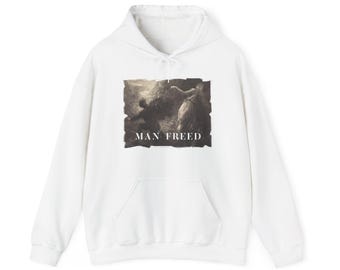 MAN FREED Design Hoodie