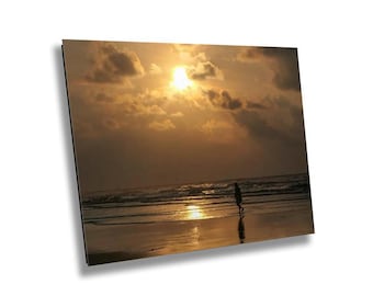 Port Aransas Beach Print: Golden Sunrise, Texas Gulf Coast Wall Art
