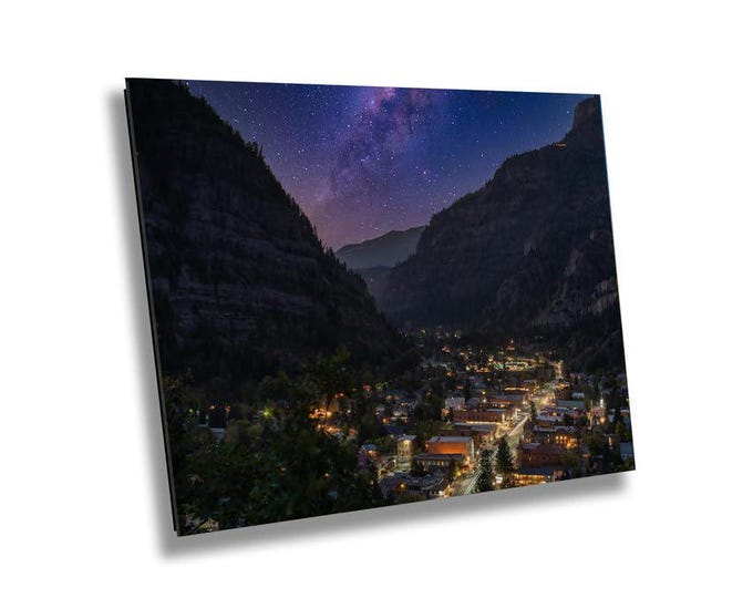 Ouray Canvas Wall Art, Natural Rocky Landscape Modern Art,Nature Scenic Photography for Living Room, Bedroom or Office Decoration