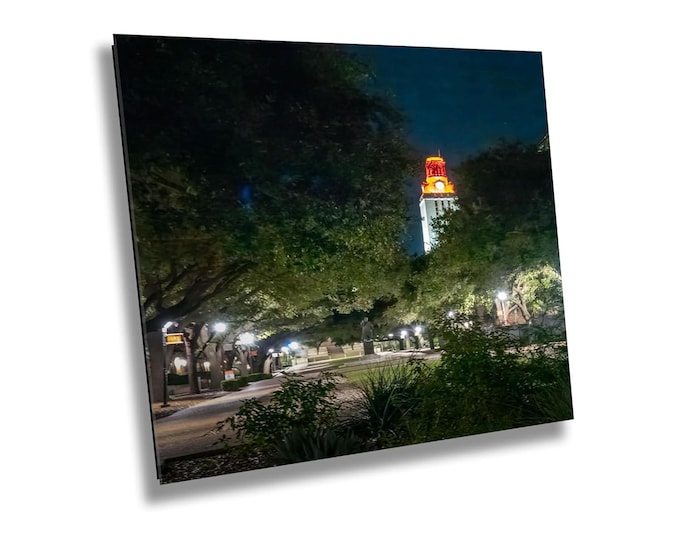 The Tower in Orange, Canvas Wall Art,  Photography Print, Sport Wall Art for Home or Office Room Decor