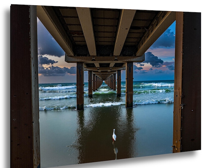 Port Aransas Pier Sunset Photography 3: Gulf Coast Beach Art
