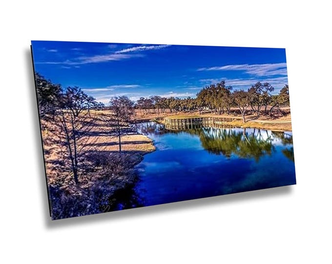 Boot Ranch Golf Hole Print, Captivating Golf Course View Canvas Wall Art, Field Scenic Photography Print for Office or Home Room Decor