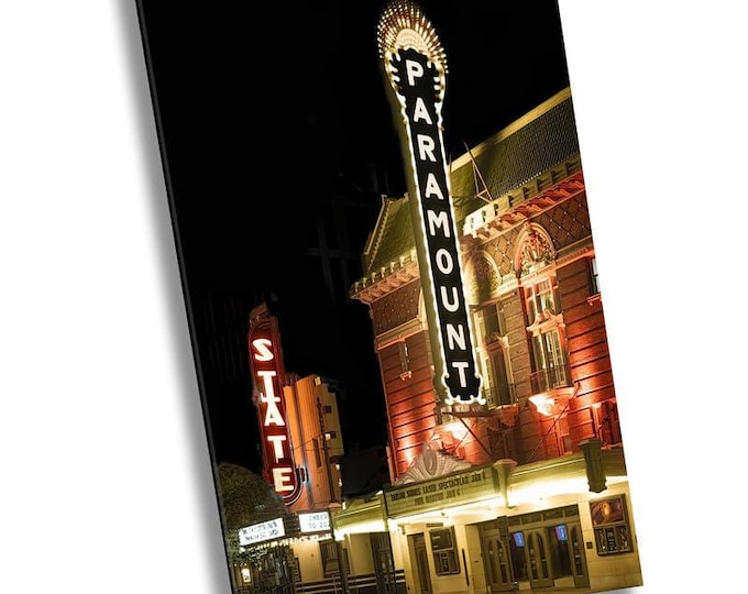 Paramount Theater, State Theater, Photography Print, Art for Home or Office Room Decor