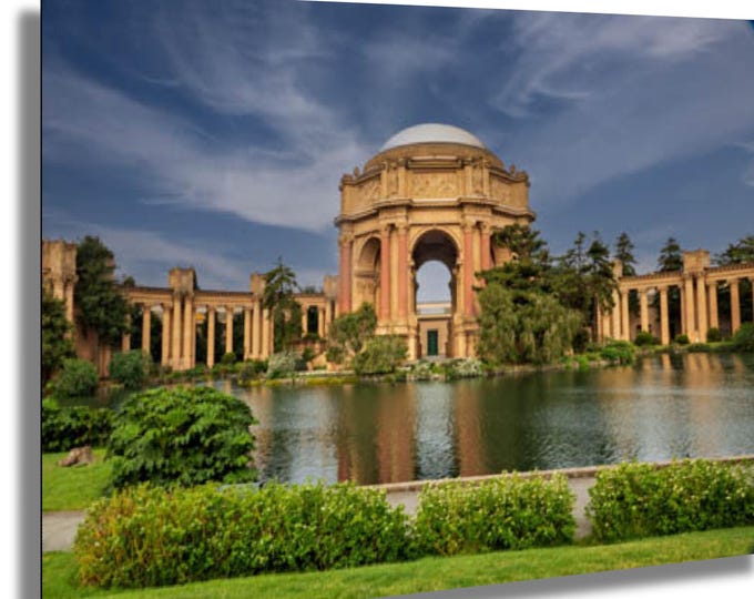 Palace of the Arts Photo Print, San Francisco Landscape Art, Iconic Bay Area Decor, Scenic Cityscape Canvas Wall Decor for Office or Home