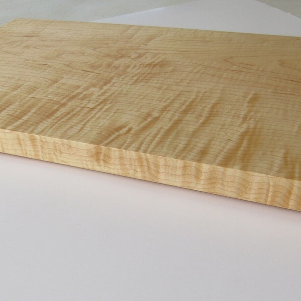 Curly Maple Cutting Board, Maple cutting board, Hard Maple cutting board, Figured cutting board, Maple figured cutting board , Curly Maple
