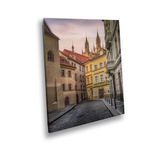 Mysterious Hidden Path to Prague Castle Wall Art Photography for Home, Office or Bedroom Décor with Frame Options