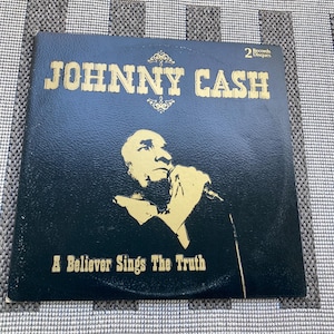 Johnny Cash- A Believer Sings The Truth. 2 lp  vinyl record