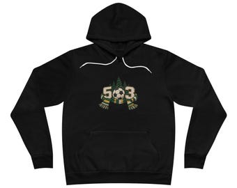 Unisex Sponge Fleece Pullover Hoodie