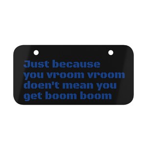 Mini License Plate