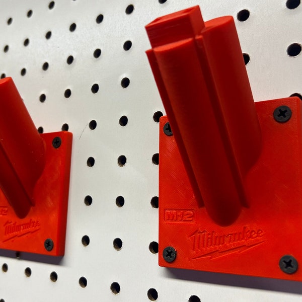 5 Pack Milwaukee M12 Tool Holder/Hanger Angled Version For M12 Tools