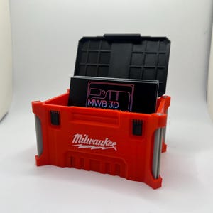 Milwaukee Visitenkartenhalter/Versteckbox | Milwaukee Packout inspiriert