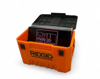 Ridgid Business Card Holder/Stash Box | Ridgid Tools Inspired