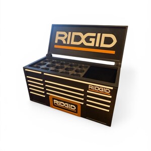 Ridgid Toolbox Pennhållare – Skrivbordsorganisatör för pennor, verktyg, garagedekor bild 4