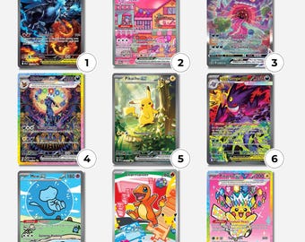 Custom Pokemon Credit Card Skin | TCG Debit Card Wrap | Holographic Vinyl Sticker
