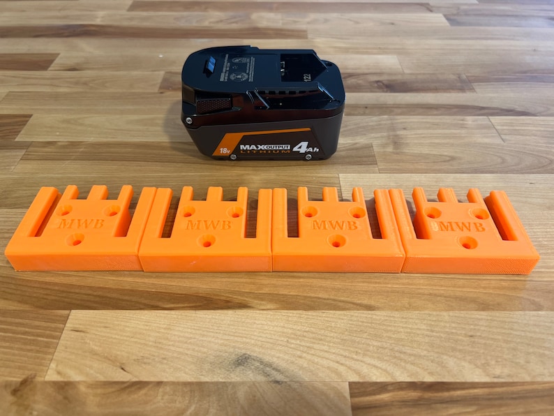 Combo Pack RIDGID 18v Tool and Battery MOUNTS/HANGERS/ Etsy