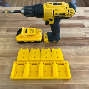4/4 Combo Pack DeWALT 20V/60V Werkzeug und Batterie HALTERUNG / KLEIDERHALTER