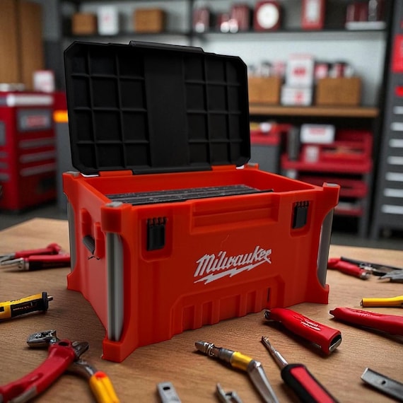 Milwaukee Business Card Holder/Stash Box | Milwaukee Packout Inspired