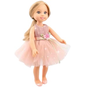 Pretty Girl Dolls Collection in Gift Box, Doll for Girls with hair combo, Blue Eyes ,Soft Blonde Hair, Tutu dress and Ballet shoes 15&#39;&#39;