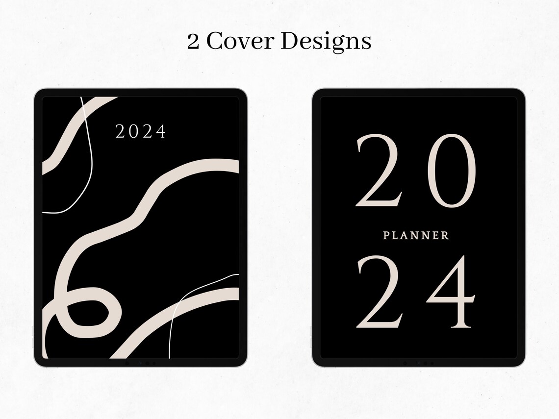 PLR 2024 Digital Planner Template Canva Editable Planner Toolkit