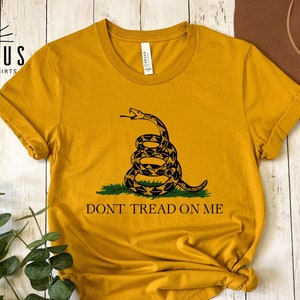 Dont Tread On Me Shirt, American Patriotic Shirt, Gadsden Flag Tee, 2nd Amendment Hoodie, American Flag Sweatshirt, Rattlesnake USA Shirt