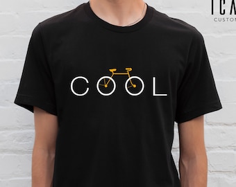 Cool Bicycle Shirt, Bike Lover Gift, Cyclist Cool Tee, Minimalist Biker Sweatshirt, Cycling Unisex Tee, Cool Bike Hoodie, Cyclist Gift Idea