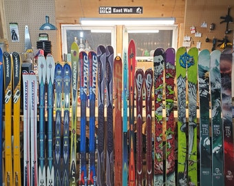 Made-to-Order Customizable Chartski - Magnetic Shot Ski Created From REAL Colorado Ski