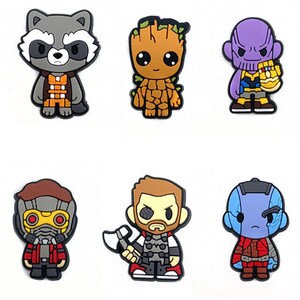 Elevate Your Crocs with Superhero Jibitz - Customize Your Shoes in Style!