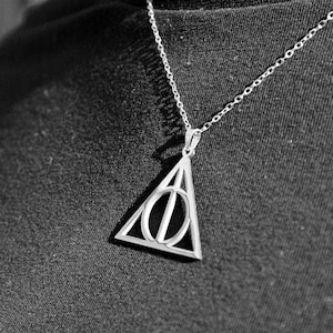 Pendentif Harry Potter Reliques De La Mort - Argent 925 - Neuf Avec étiquette - Idée Cadeau