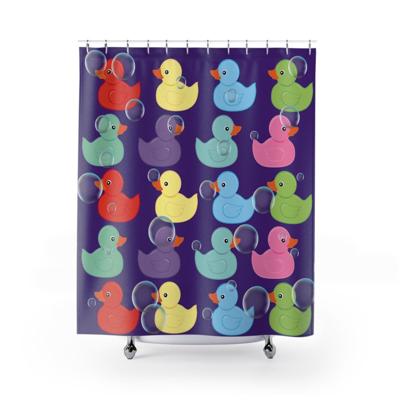 Ducks Shower Curtain Etsy