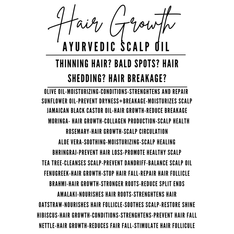 Moringa Hair Growth Butter Whipped Shea Butter for Hair Ayurvedic Hair Oil With Jamaican Black